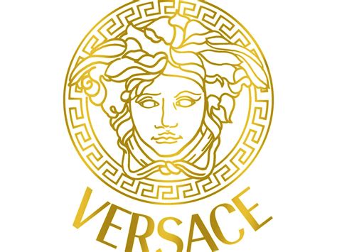 versace lion head logo|versace gold medusa logo.